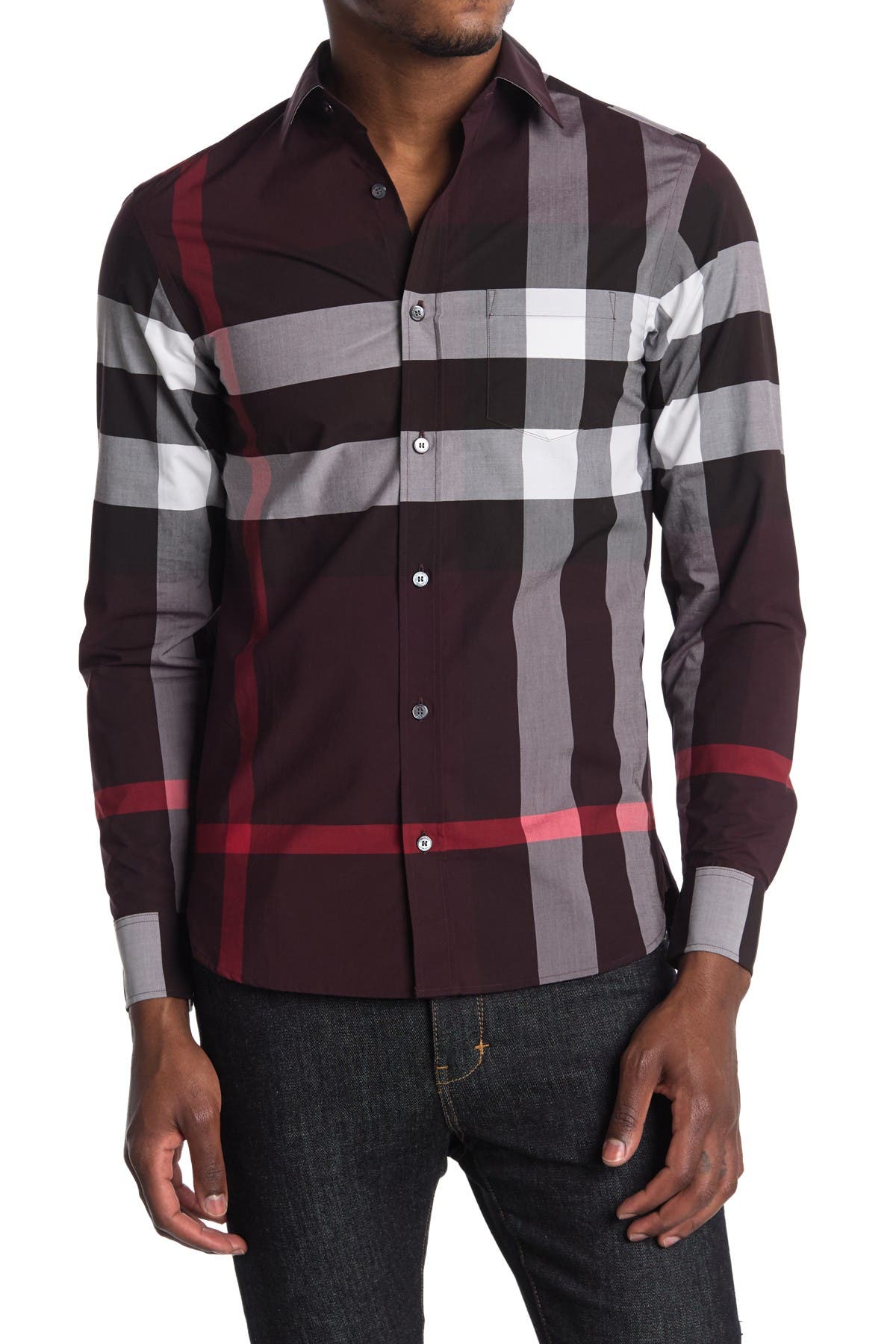 burberry windsor long sleeve shirt