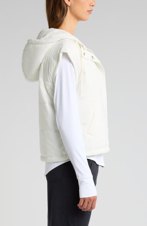 ZELLA ZELLA LIGHTWEIGHT HOODED QUILTED VEST