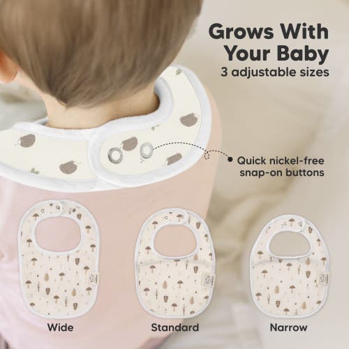Keababies 8-pack Baby Drool Bibs In Prairie