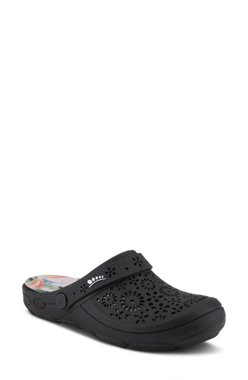 Spring Step Contigo Clog In Black