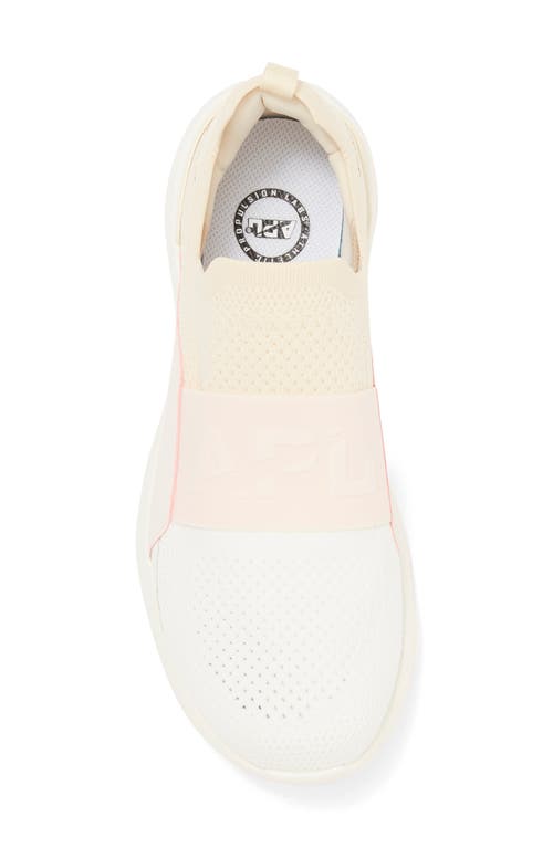 Shop Apl Athletic Propulsion Labs Apl Techloom Bliss Knit Running Shoe In Ivory/creme/alabaster