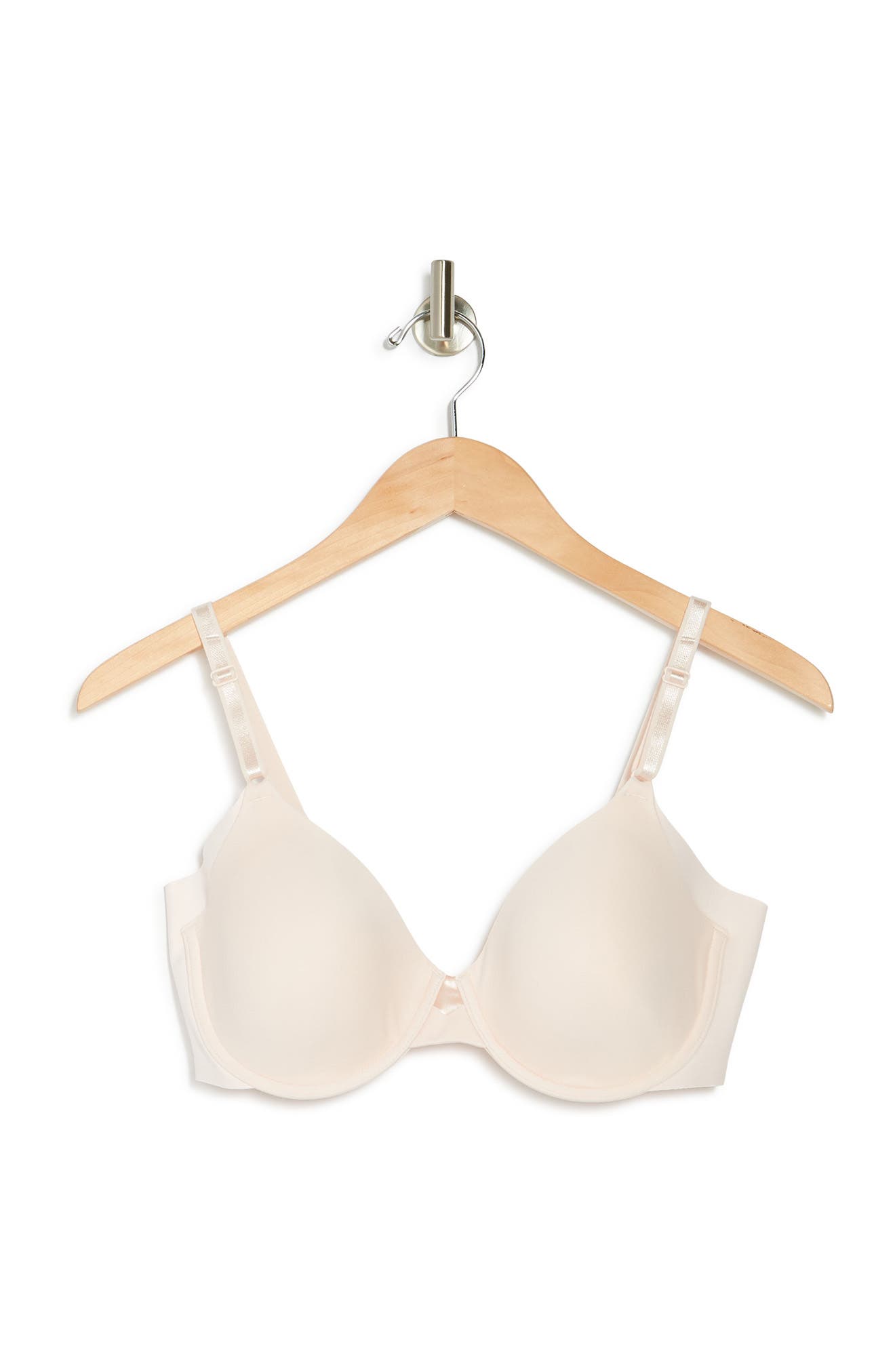 Olga No Side Effects Underwire Contour Bra In Rosewater