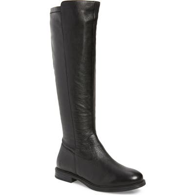 Hush Puppies Bailey Water Resistant Knee High Boot- Black