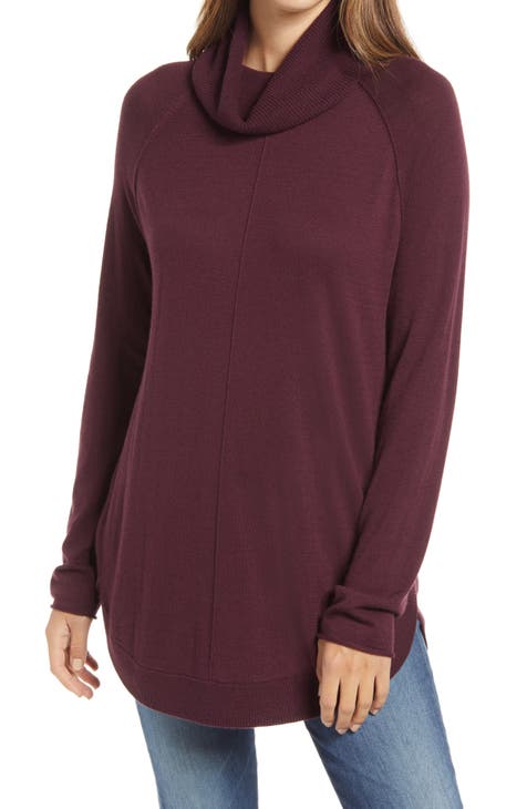 Womens Burgundy Turtleneck Sweaters Nordstrom