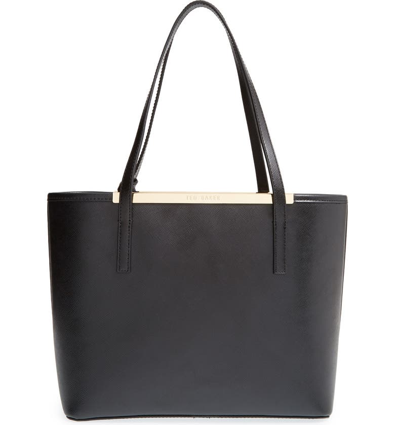 Ted Baker London 'Small Lilley' Crosshatch Leather Shopper | Nordstrom