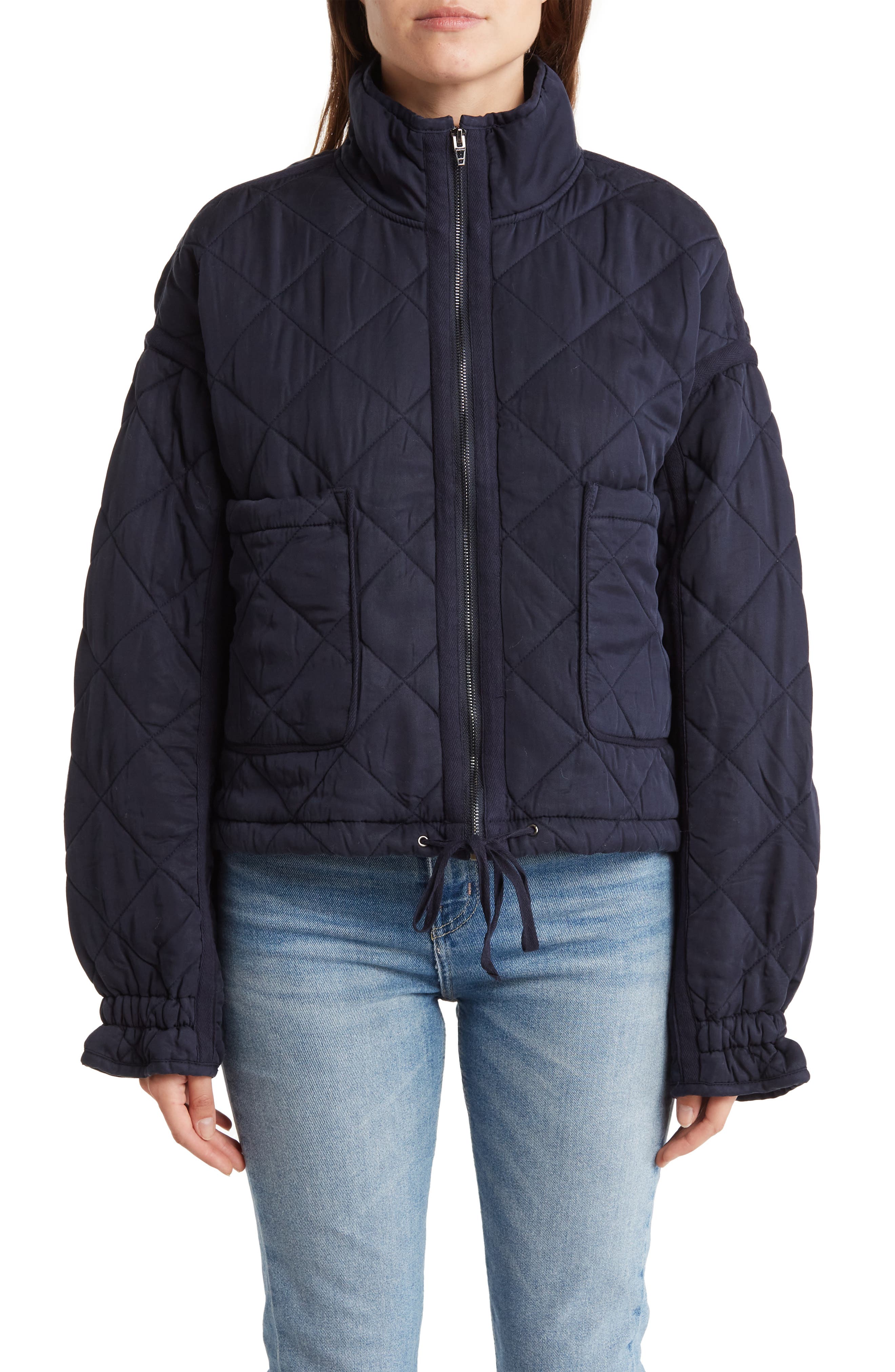 BLANKNYC Cropped Quilted Jacket Nordstromrack