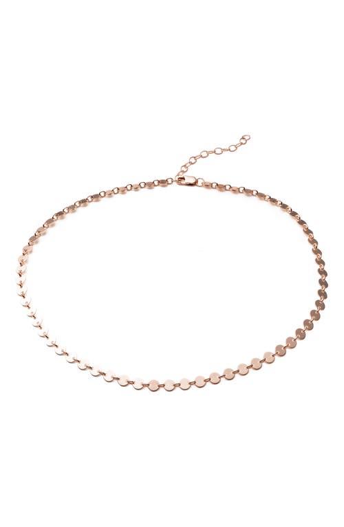 Made By Mary Poppy Link Choker In Rose