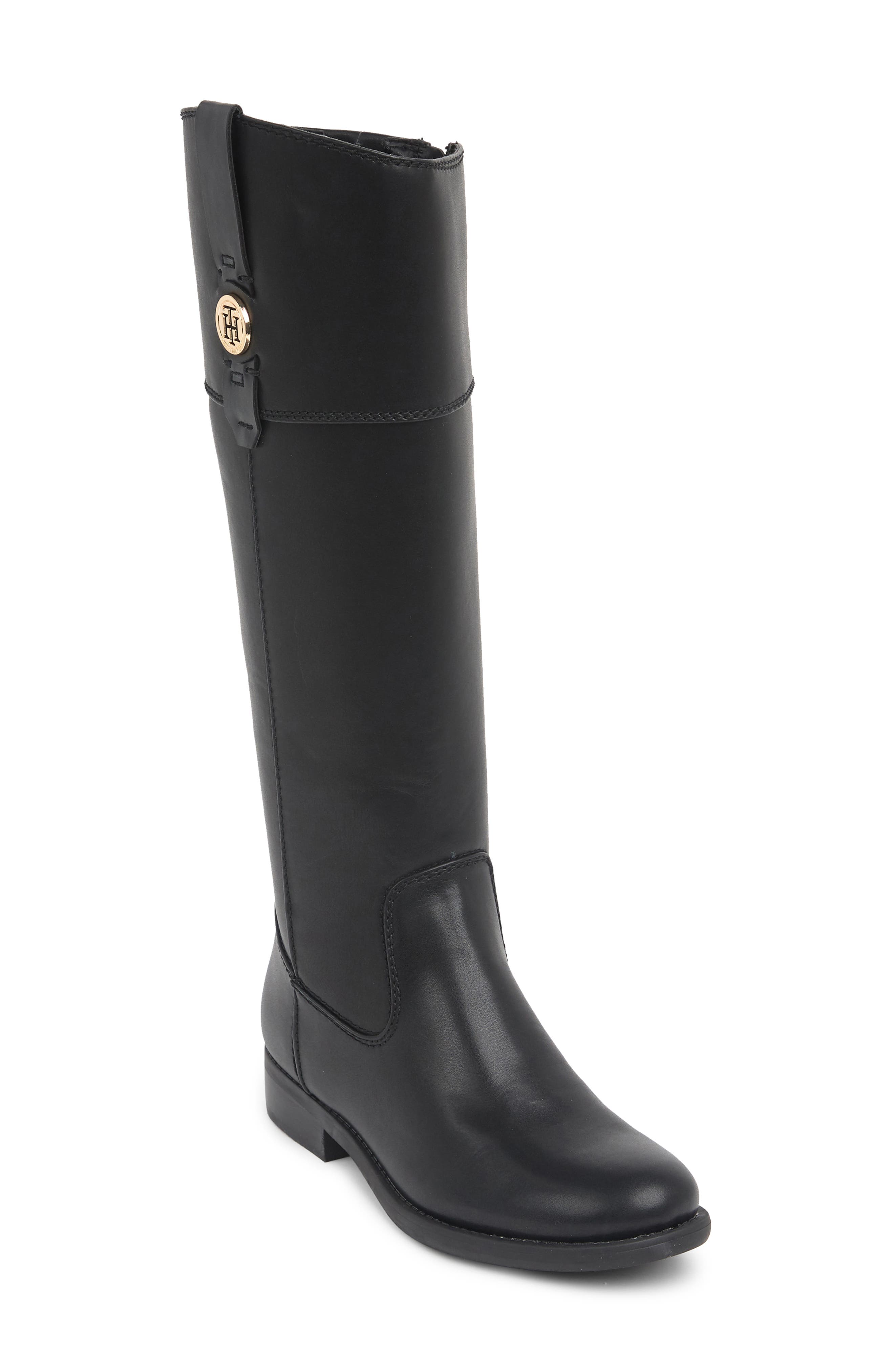 tommy hilfiger shano riding boots