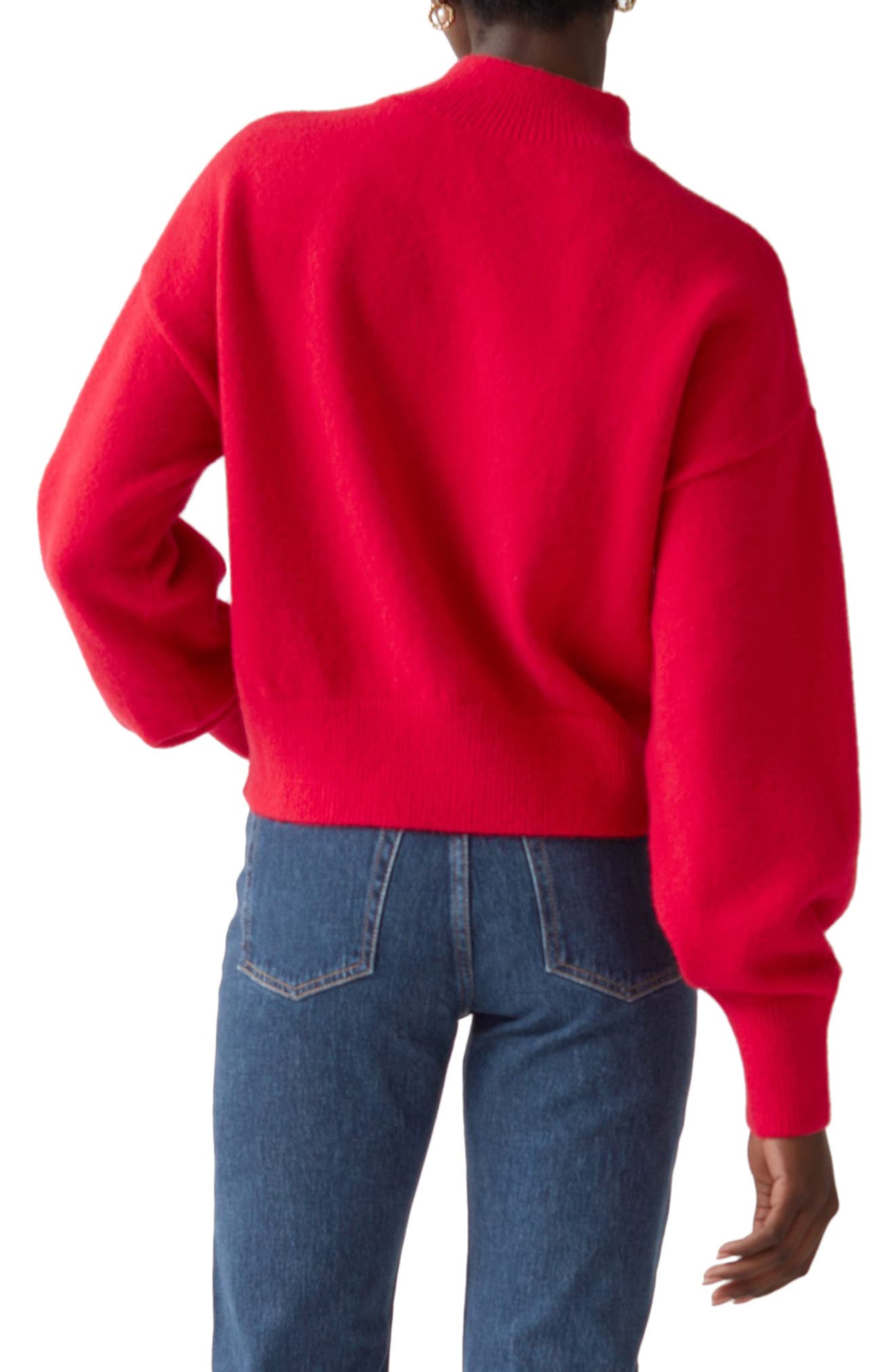 \u0026 Other Stories Mock Neck Sweater 
