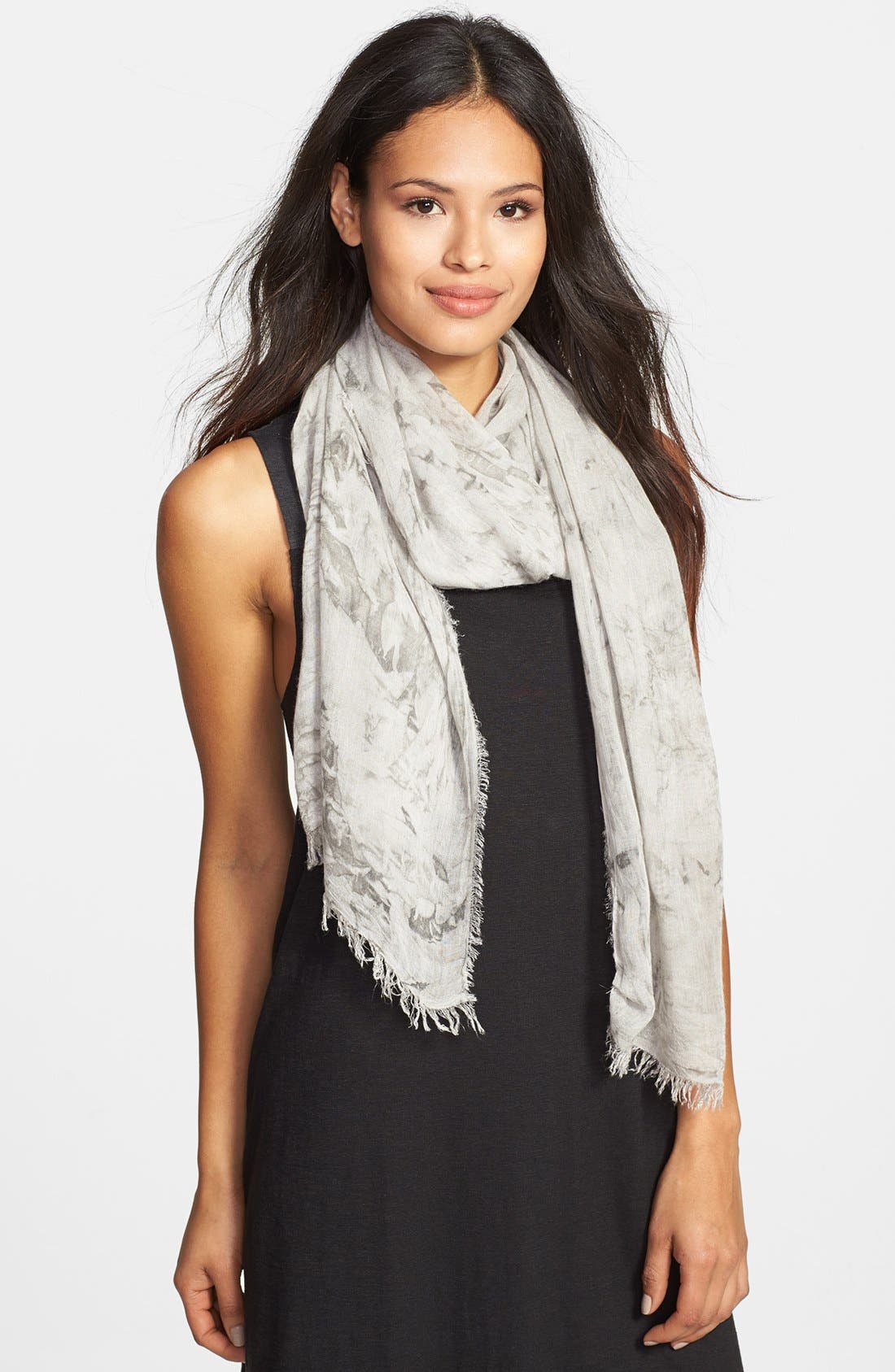 Eileen Fisher Shadow Tinted Modal & Cashmere Scarf Nordstrom