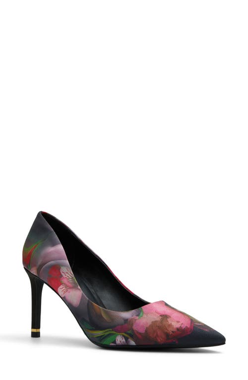 Ted Baker London Pointed Toe Pump in Black Multi 