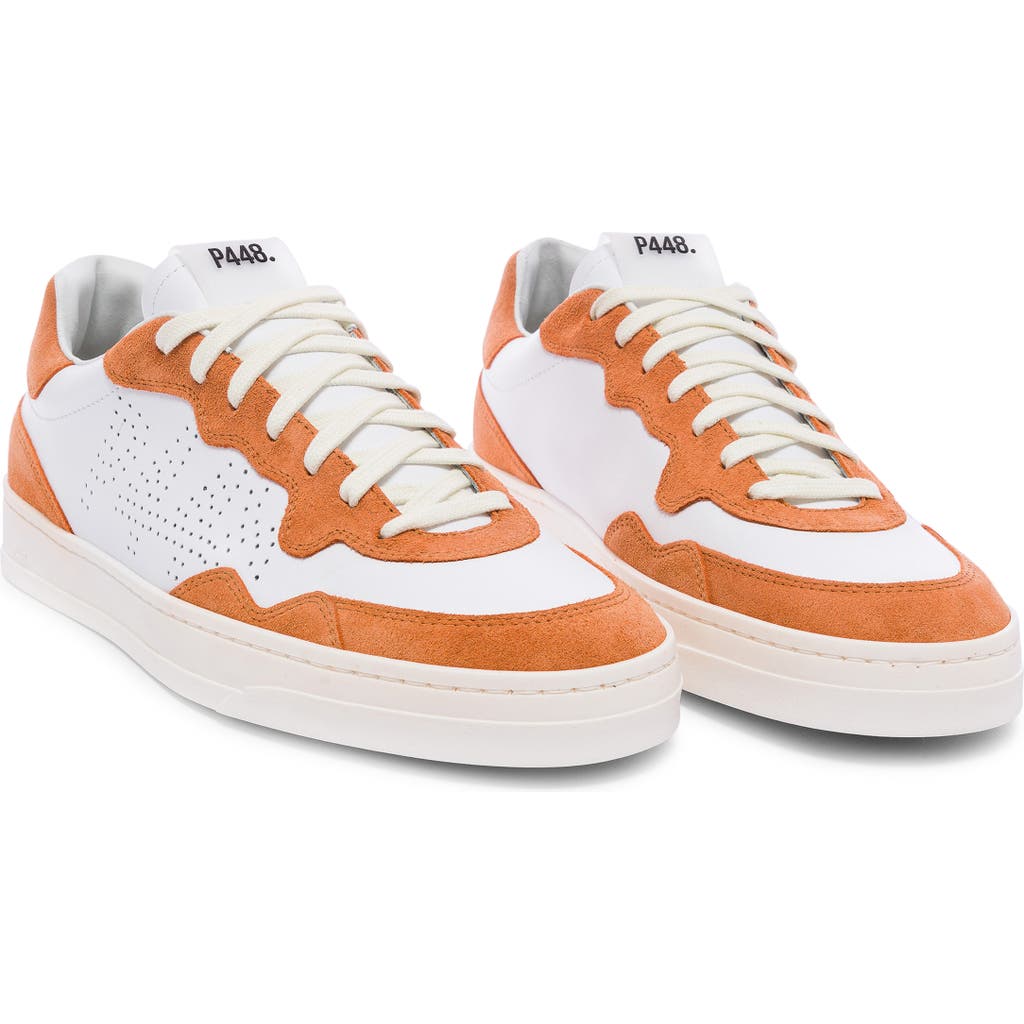 P448 Bali Low Top Sneaker In Sunset/white