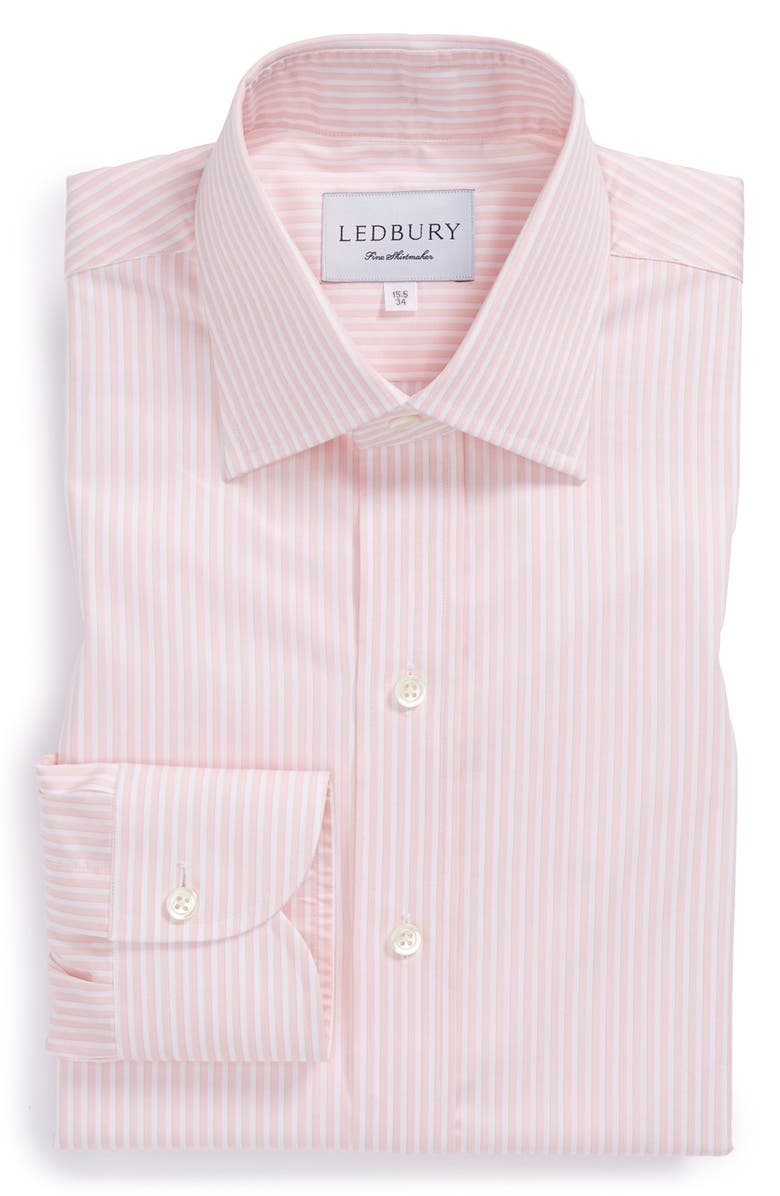 Ledbury 'Ruble' Slim Fit Stripe Dress Shirt | Nordstrom
