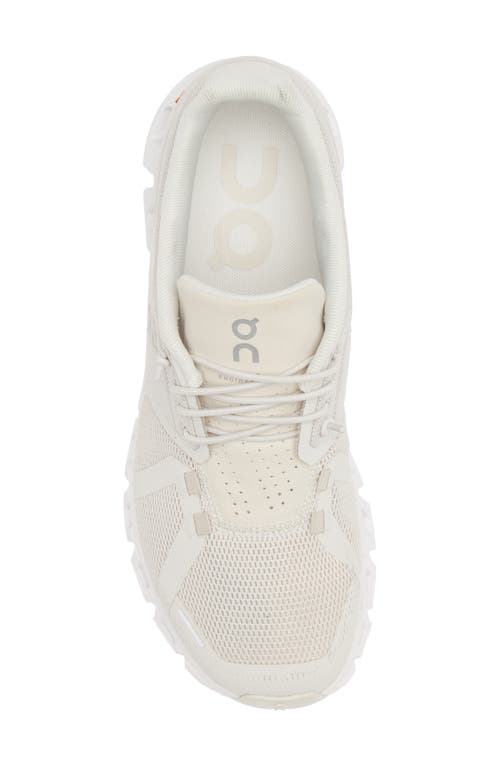 Shop On Cloud 5 Running Shoe In Pearl/white