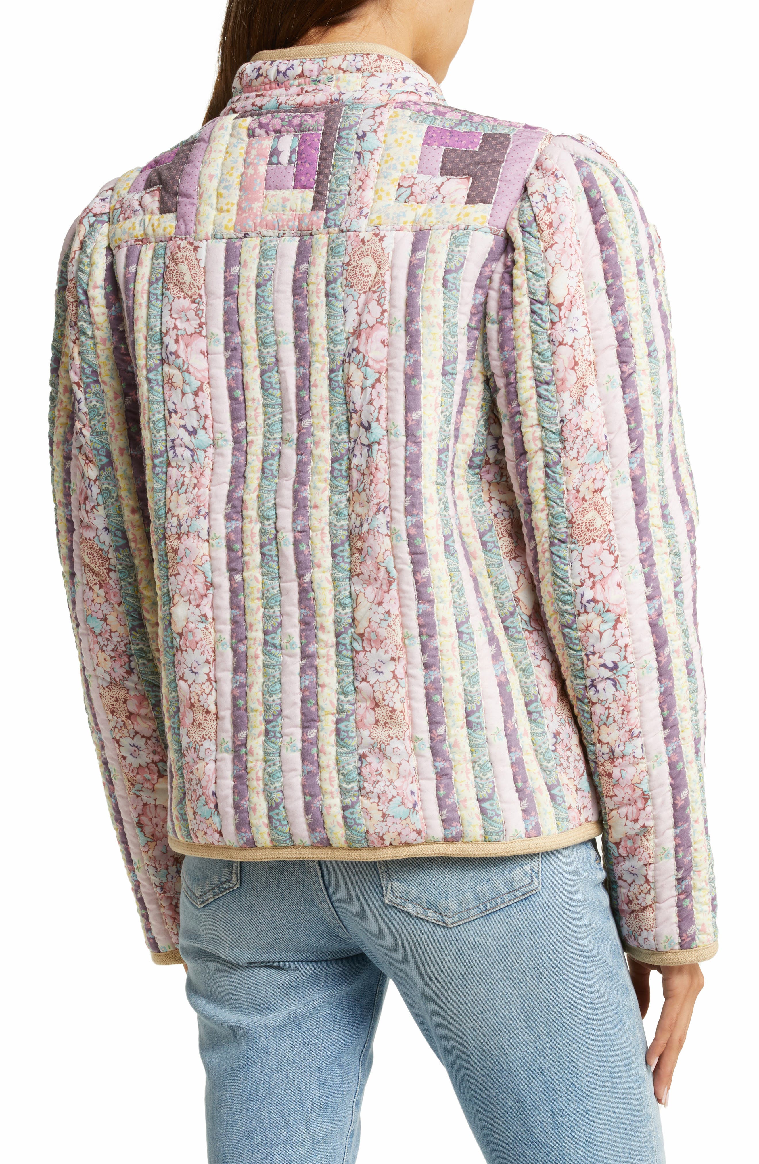 Sea Naya Quilted Jacket in Multi