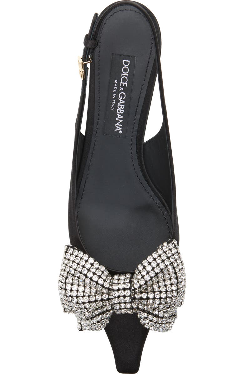 Dolce&Gabbana Mun Kitten Heel Slingback Pump, Alternate, color,
