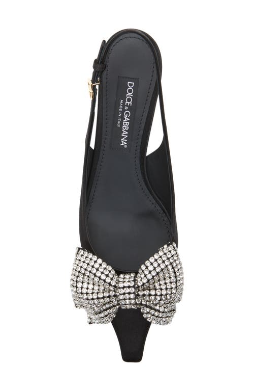 Dolce & Gabbana Dolce&gabbana Mun Kitten Heel Slingback Pump