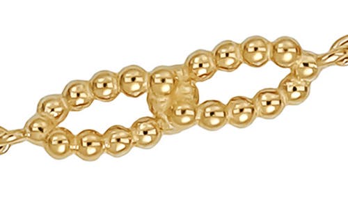 Bony Levy 14k Gold Beaded Station Bracelet In 14k Yellow Gold