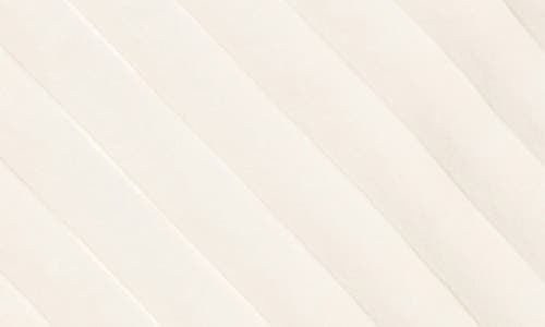 La Fiorentina Faux Fur Poncho In White