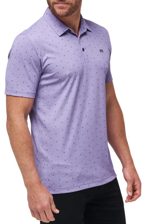 Shop Travismathew Always Summer Piqué Polo In Heather Imperial