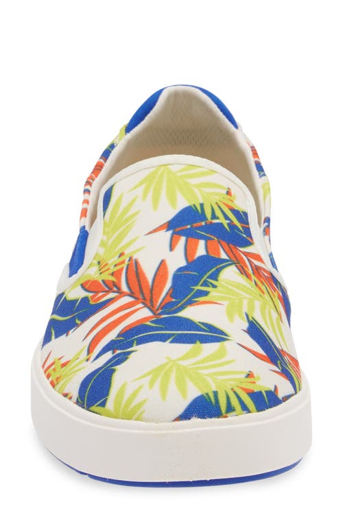 Shop Olukai Lae'ahi Pa'i Slip-on Sneaker In Off White/aloha