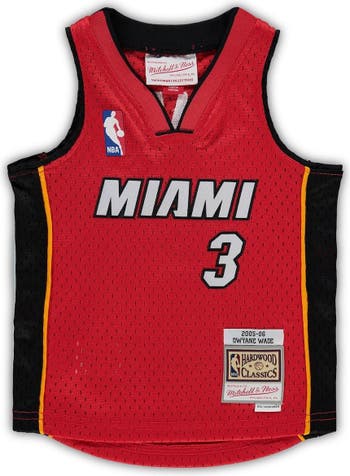 Dwyane Wade Miami Heat Mitchell & Ness Preschool 2005-06 Hardwood Classics Player Jersey - Red