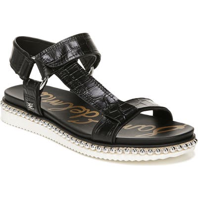 Sam Edelman Annalise Platform Sandal- Black