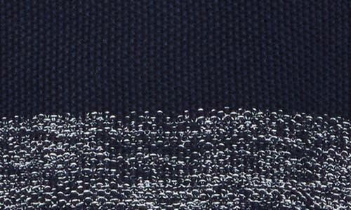 Ben Sherman Space Dye Crewneck Sweater In Navy Blazer