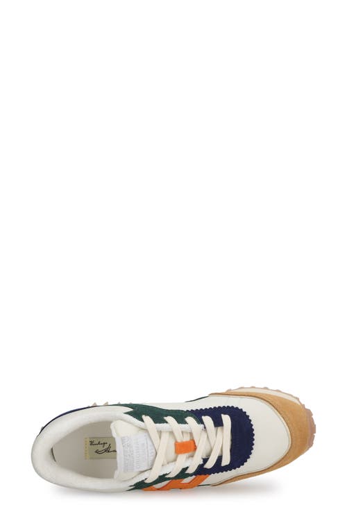 Shop Vintage Havana Cosmic Sneaker In Tan/blue/green Multi