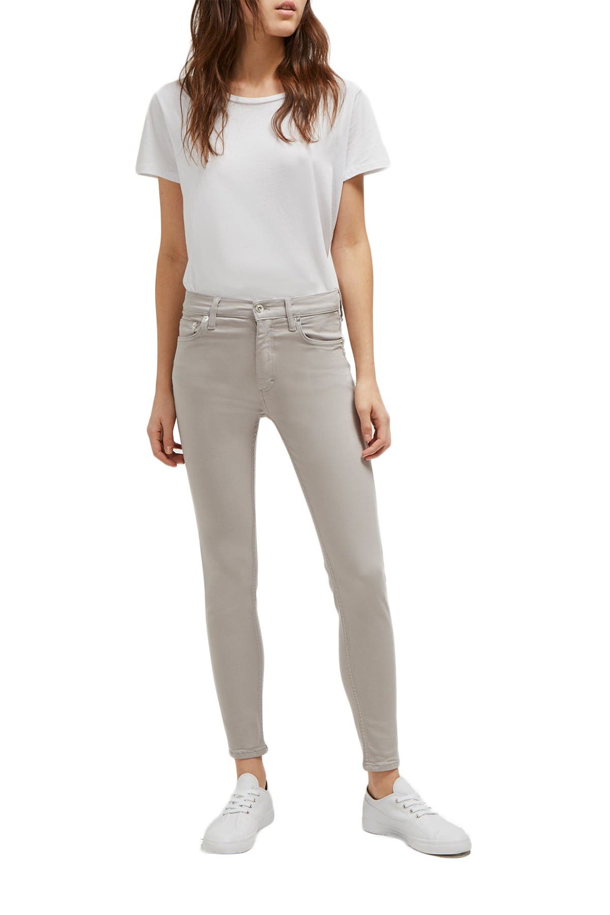 french connection rebound skinny jeans grey