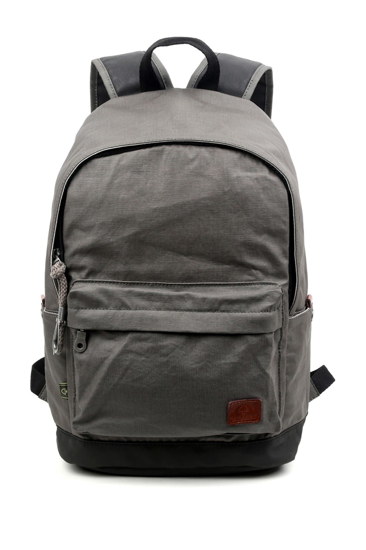 coated canvas backpack