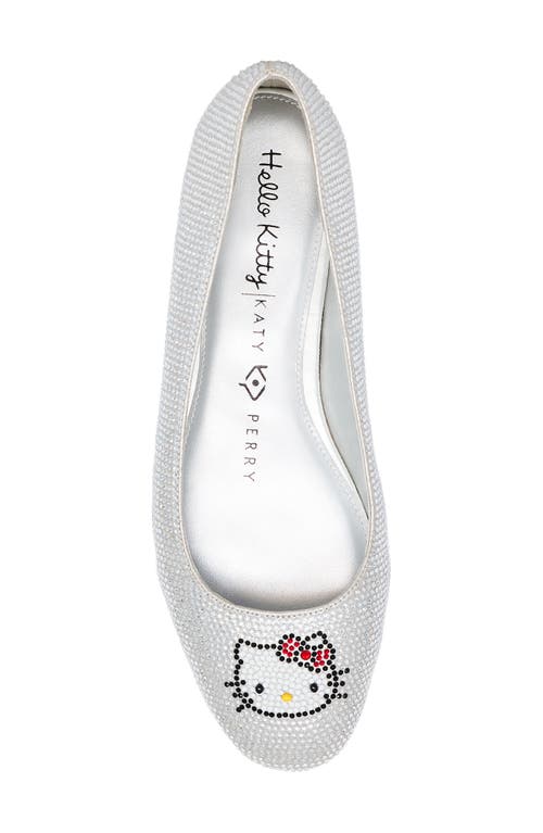 Shop Katy Perry X Hello Kitty® Ballet Flat In Silver