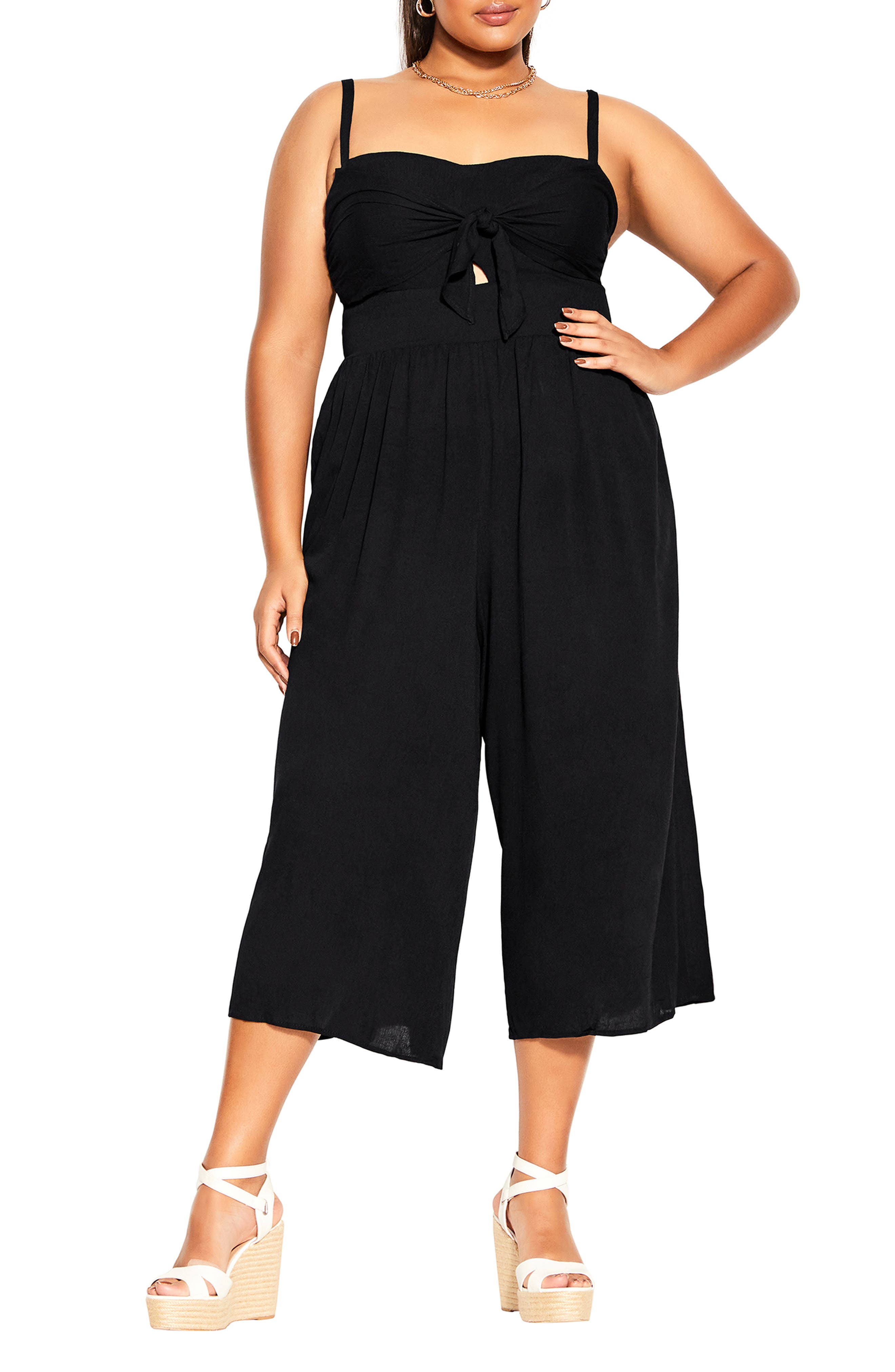 Plus Size Active Jumpsuit