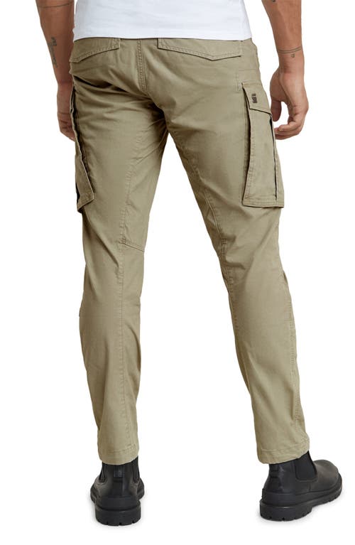 Shop G-star Rovic Zip 3d Tapered Fit Cargo Pants In Ensis Green