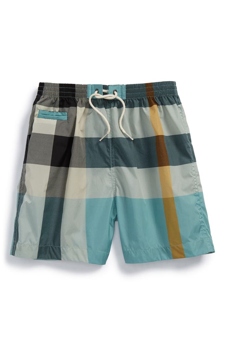 Burberry Check Swim Shorts (Baby Boys) | Nordstrom