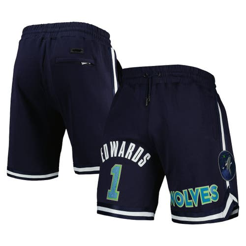 Men's Pro Standard Anthony Edwards Navy Minnesota Timberwolves Player Replica Shorts