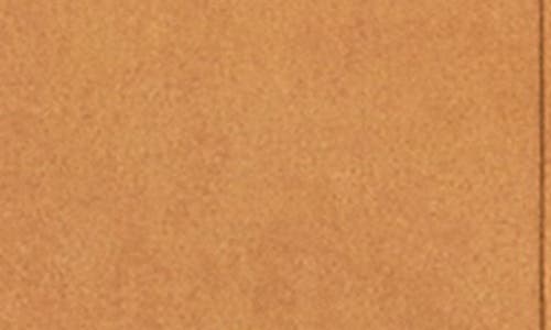 English Factory Faux Suede Miniskort In Camel