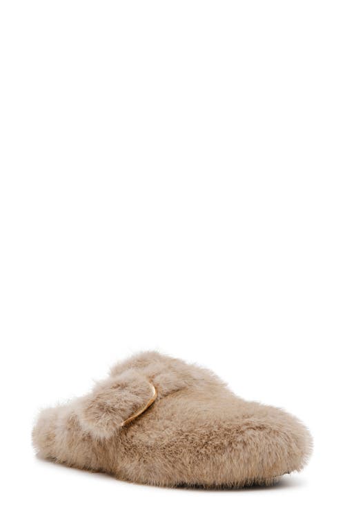 Shop Steve Madden Bohan Faux Fur Mule In Natural