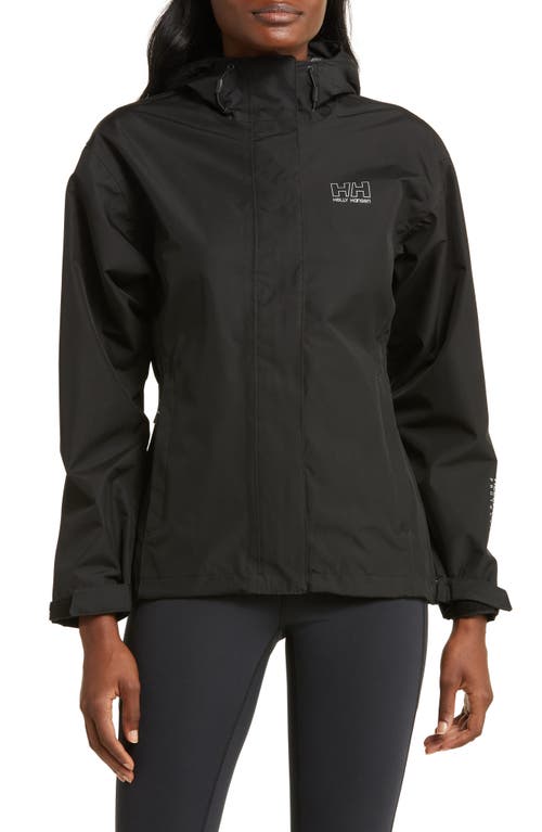 Seven J Waterproof & Windproof Jacket in Black