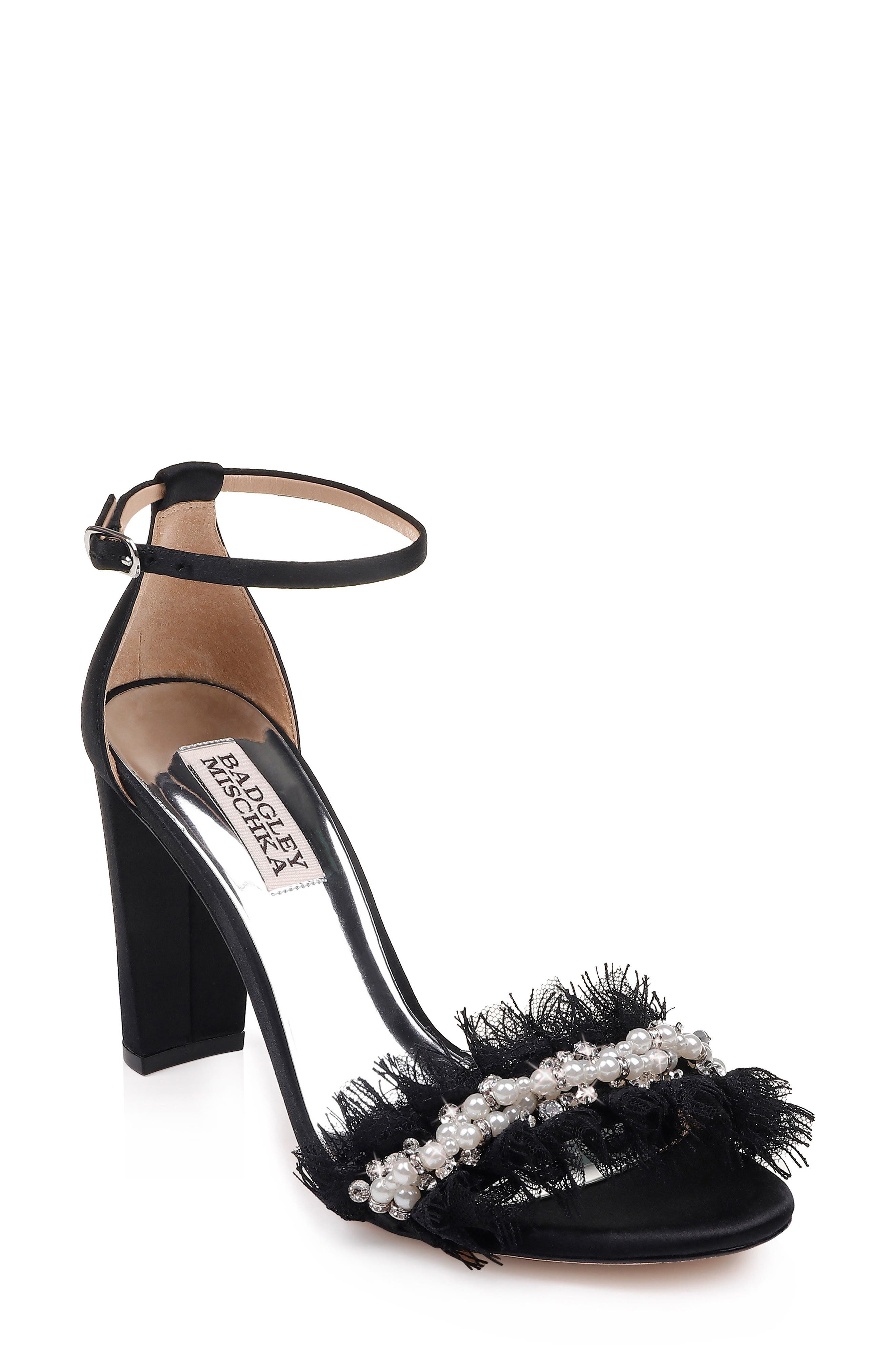 Badgley Mischka Fleur Ankle Strap Sandal