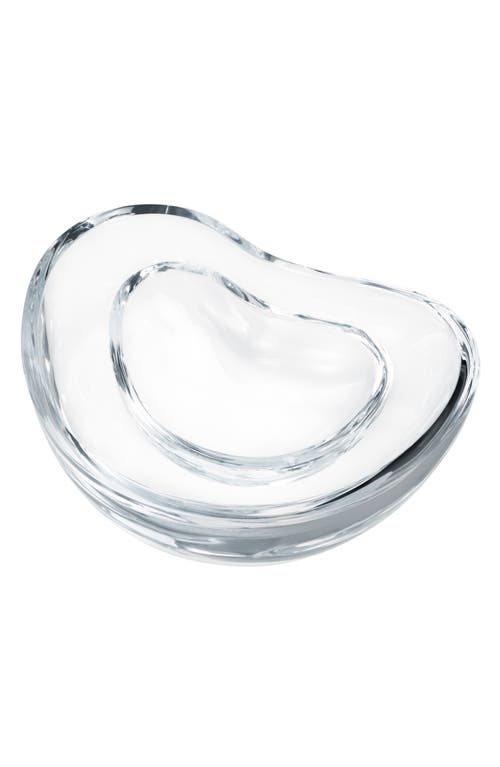 Georg Jensen Indulgence 2-piece Crystal Caviar Dish Set In No Color