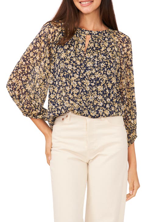 printed blouse
