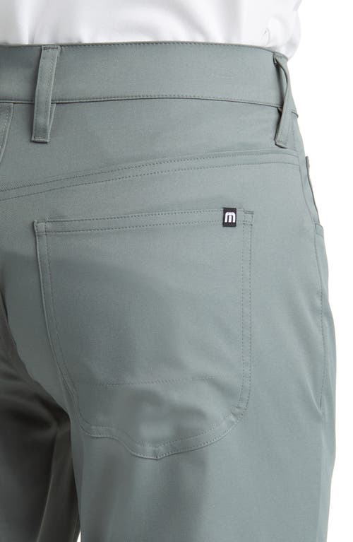 Shop Travismathew Open To Close Performance Pants In Balsam Green