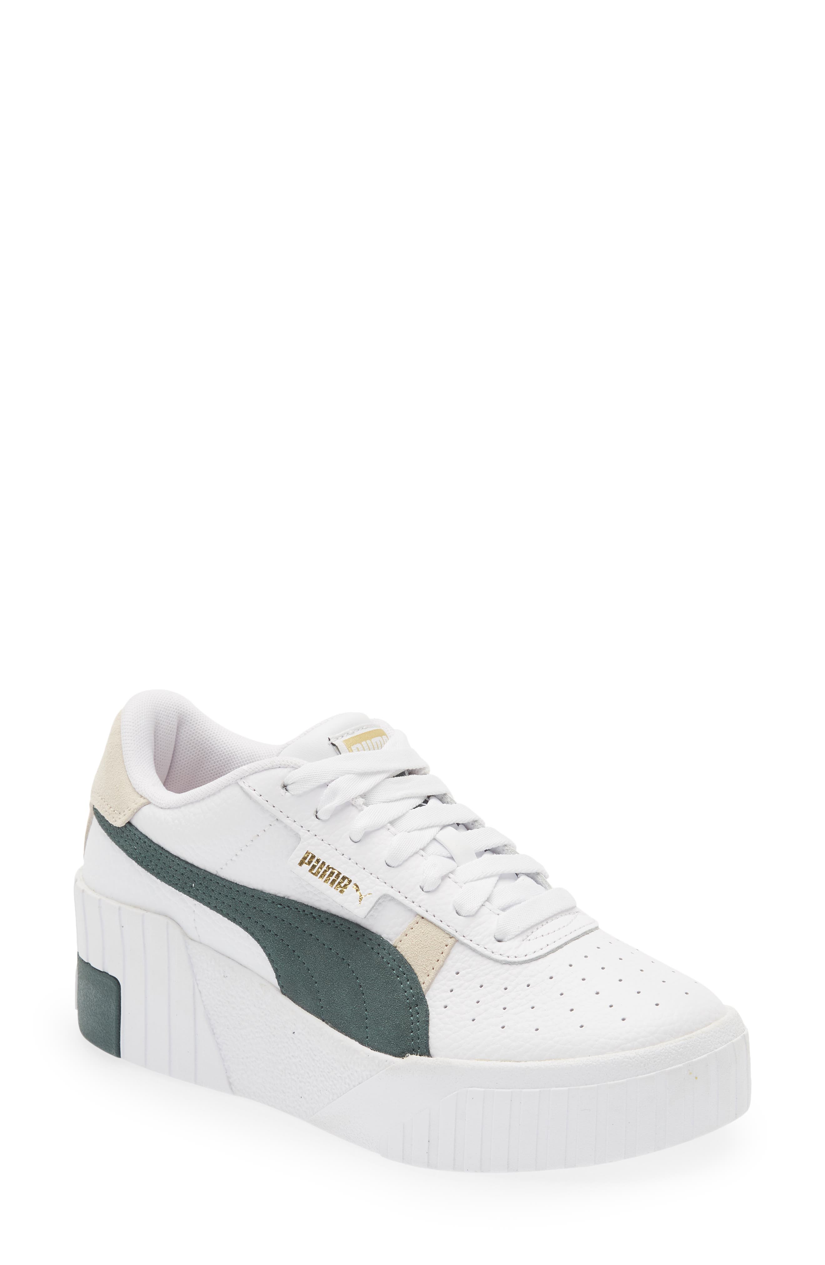 all white puma sneakers womens