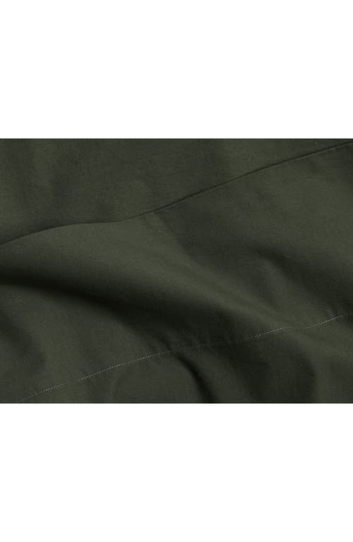 Shop Parachute Brushed Cotton Sheet Set In Evergreen