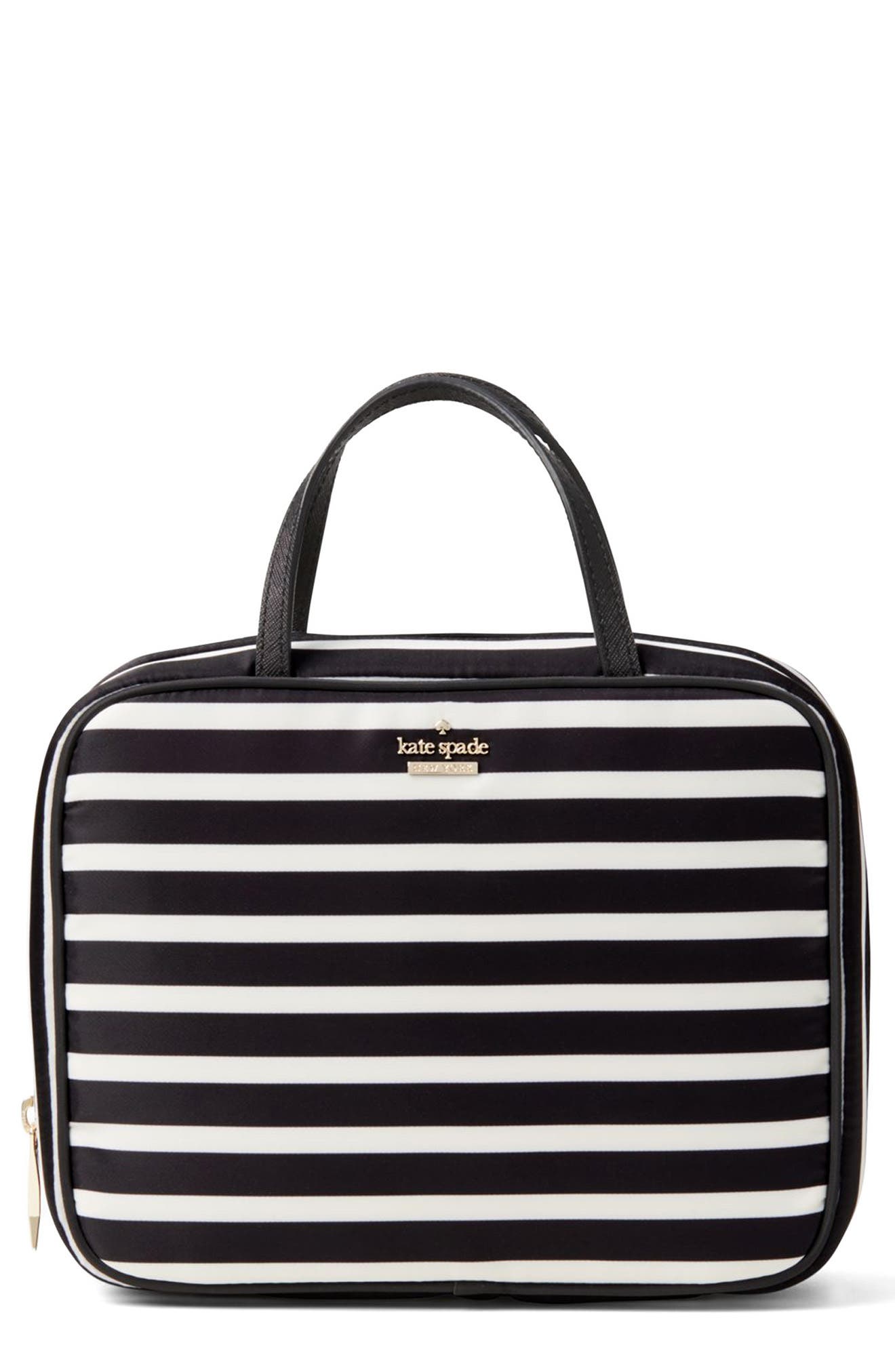 kate spade new york classic minna nylon travel cosmetics case Nordstrom