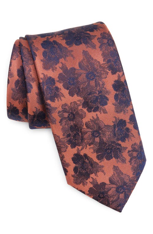 NORDSTROM NORDSTROM KOVACK FLORAL JACQUARD SILK TIE 