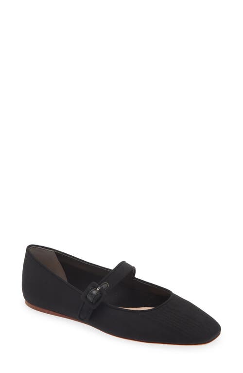 Shop Loeffler Randall Ginger Mary Jane Flat In Black/black