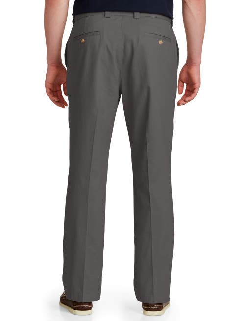 Shop Harbor Bay By Dxl Waist-relaxer Pants In Charcoal