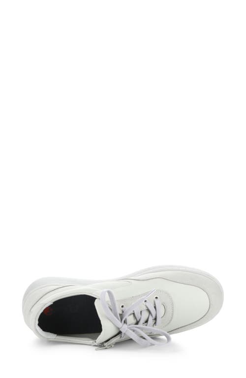 Shop Softinos By Fly London Echo Sneaker In 002 Light Grey Supple/suede